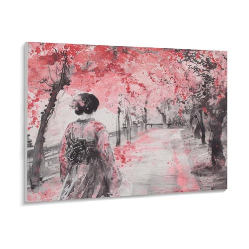 数字油絵 ラッセン 桜の木の下で女性の後ろ姿 デジタル油絵 数字キットによる絵画 DIY絵 手塗り 油絵イラストアート 魅力的な体の曲線 数字キット塗り絵 壁飾り ホーム オフィス装飾 数字塗り絵 手工芸 初心者 大人 子供 贈り物 50×40cm
