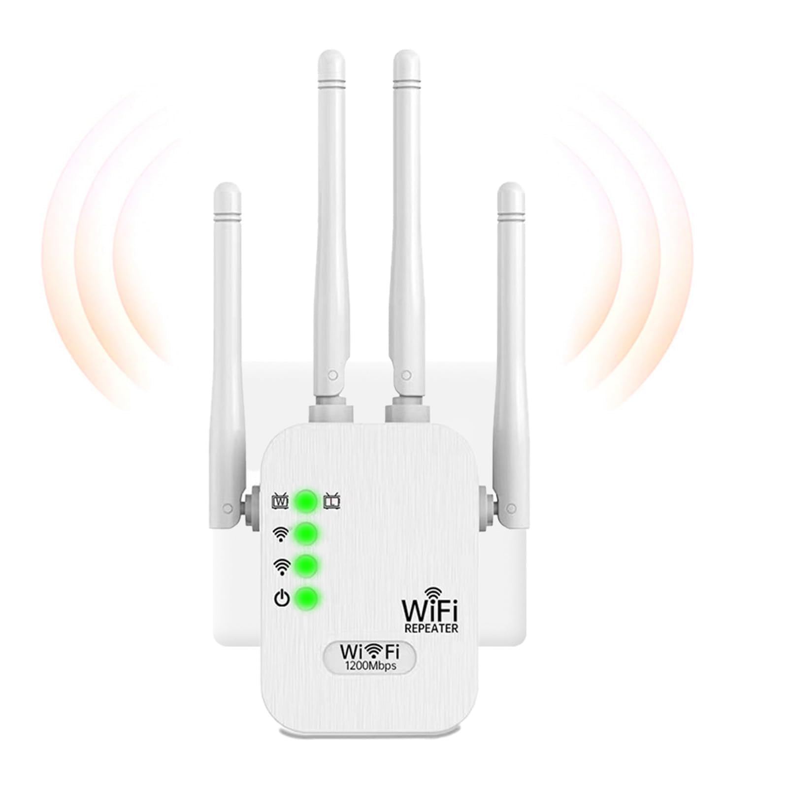 WiFi Extender Booster 1200Mbps, WiFi Booster Range Extender 5GHz & 2.4GHz Dual Band WiFi Repeater Wireless Internet Booster, Repeater/Router/AP Mode, Wider Range, for Home UK Plug-image-36