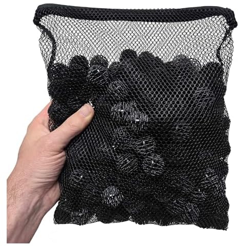 Aquatic Experts Bio Balls Filter Media, 1 Inch Small Bio Ball for Ponds and Aquarium Filters, Perfect Aquarium Filter Media, Made in The USA, (250 Count with Mesh Bag) Cover