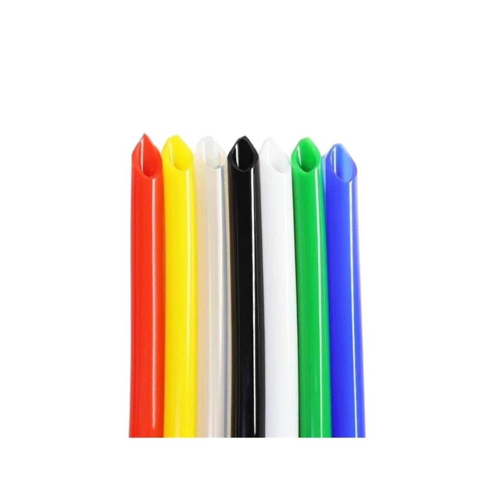 Tubo silicone flessibile colorato ID0,5~32mm acqua potabile | Tubo morbido in silicone, sicuro for acqua potabile e collegamenti liquidi(White,1 METER_ID 32MM X OD 38MM)