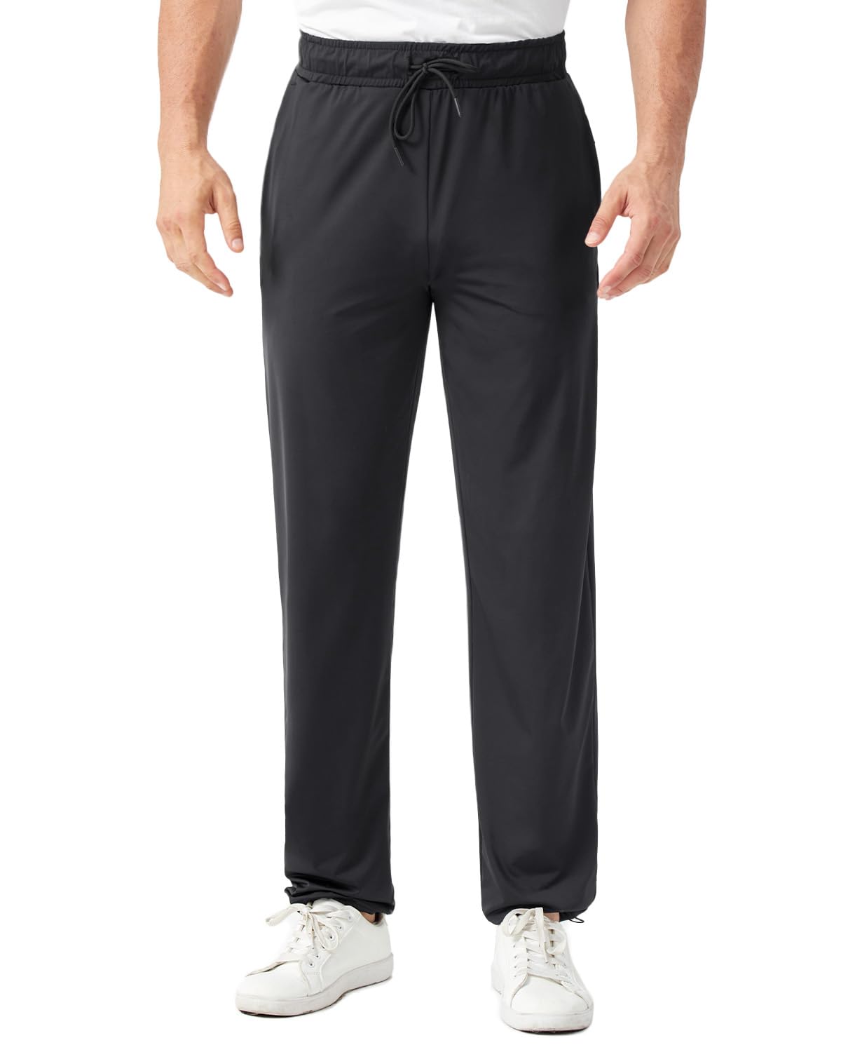 Zylioo Lang Bein Herren Jogginghose Sommer,Extra Lang Dünn Jogger Hose Sporthose Sweathose Laufhose Freizeithose Tall