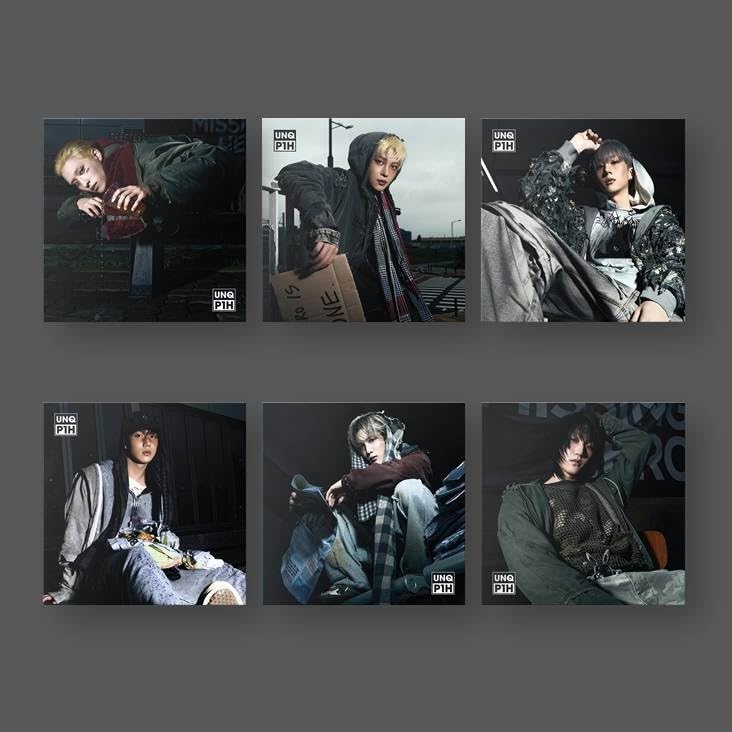 P1Harmony [ UNIQUE ] 9th Mini Album (Compact 6 Ver. SET)