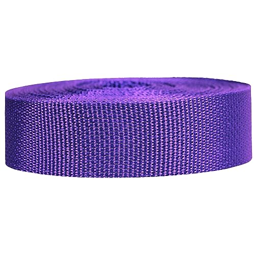Image of Strapworks Lightweight Polypropylene Webbing - Poly Strapping for Outdoor DIY Gear Repair, Pet Collars, Crafts - 1.5 Inch by 10, 25, or 50 Yards, Over 20 Colors