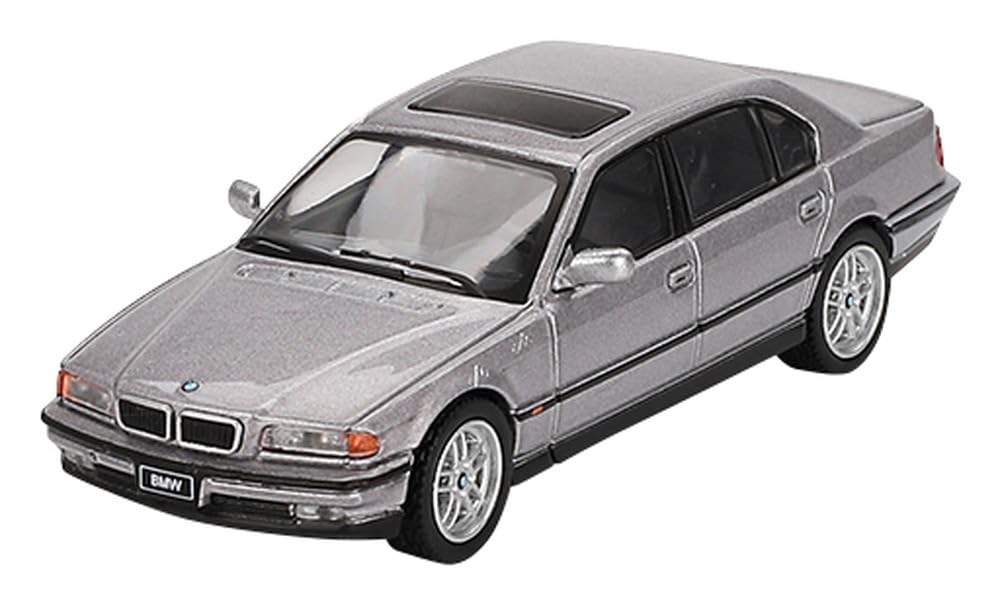 750IL Aspen Silver Metallic with Sun Roof Limited Edition 1/64 Diecast Model Car MGT00792