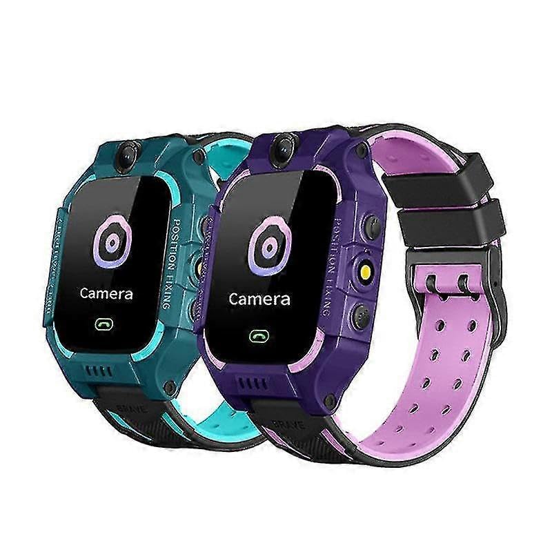 JOYHAPPST Reloj inteligente para niños con tarjeta SIM, impermeable, reloj inteligente dual para niños (verde)