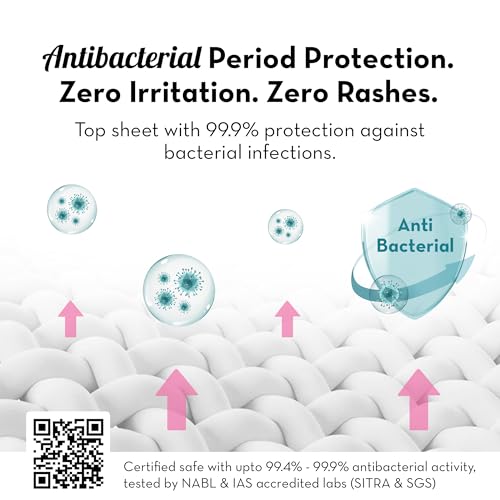 Image of Plush Anti-Bacterial Period Panty - Pack of 3 (15 Pcs) XL /XXL (85-130 cm) | B2G1 Free | Comfort High Waist Disposable Panties for Women Heavy Flow | Non-Bulky, Snug Fit | 12-Hour Protection | 360 Coverage, 100% Rash-Free | Ideal for Overnight Use