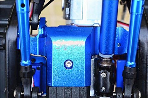 GPM For Traxxas TRX-4 Trail Defender Crawler Upgrade Parts Aluminum Transmission Lower Spur Gear Case Cover - 1Pc Set Red