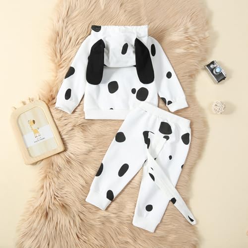 Disfraz completo de cachorro dálmata para bebé con pantalón y chaqueta miniatura 4