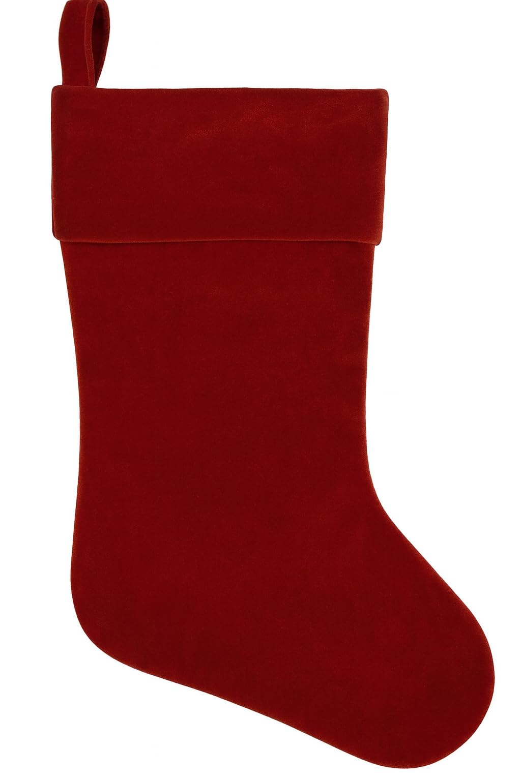 Top Sale Red Christmas Stocking 46Cm X 22Cm – Luxury Velvet Xmas Stocking For Fireplace, Mantel & Staircase – Traditional Festive Stocking For Kids, Adults