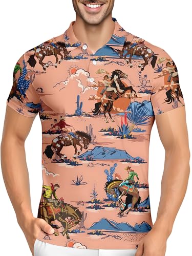 Polo drapeau américain drôle cadeau de golf original homme