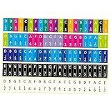 FUNOMOCYA 5pcs Kalimbatie Lyre Harp 10 Note Kalimba Thumb Piano Kalimba Thumbs Piano Key Stickers Beginner Decals Mini Accessories Scale Stickers Accessories Decorative Card Keyboard