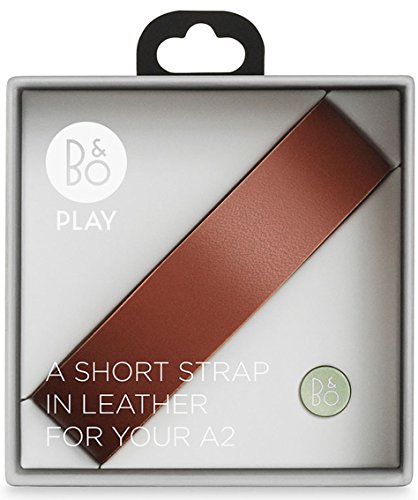 Bang & Olufsen レザーストラップ ショート Beoplay A2用 アクセサリー レッド【国内正規品】
