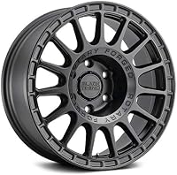 Black Rhino Sandstorm Black w/Mach Dark Tint Ring Wheels 18 In 18x8.5   1885SND006140M12