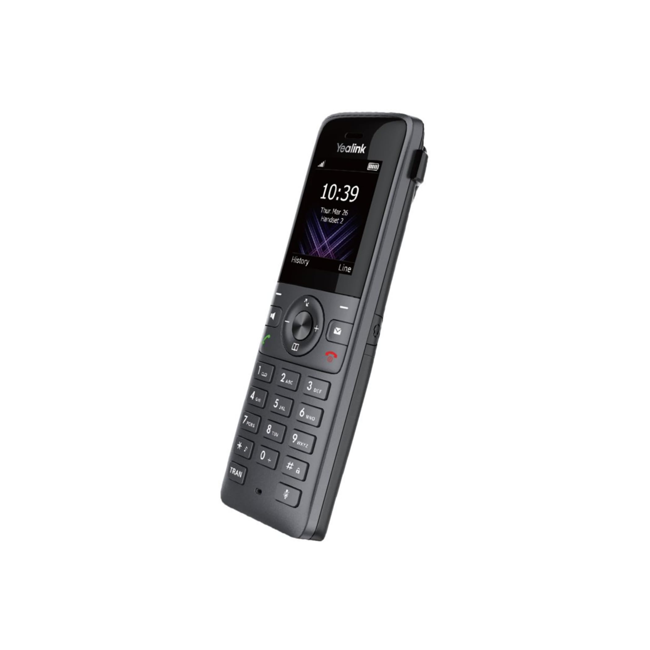Yealink W73P DECT IP Telefon System (W70B Basis + W73H Handset) Schwarz