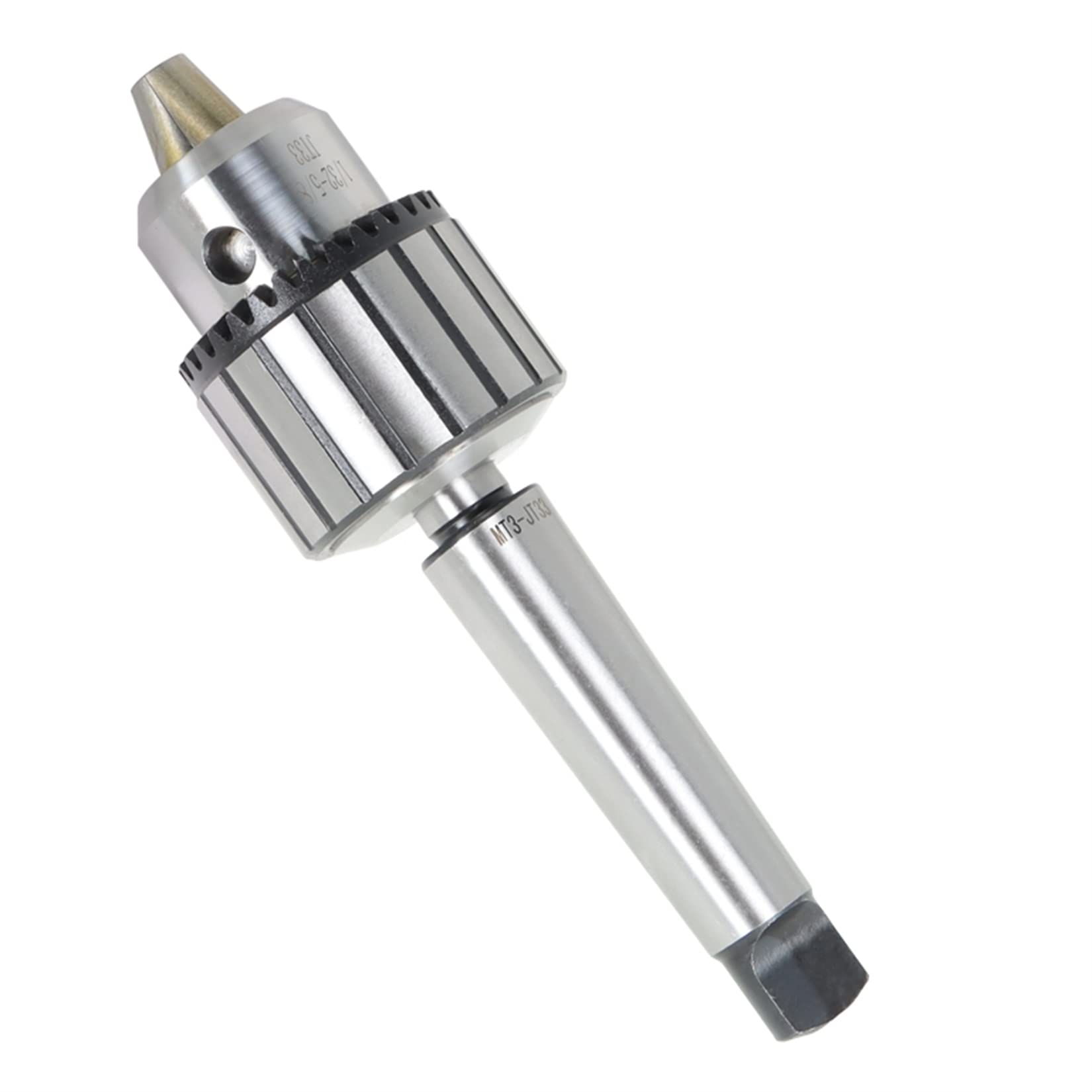 Portabrocas MT3-JT33 de 1/8" - 5/8" para Taladro de Columna de Alta Resistencia con Llave.