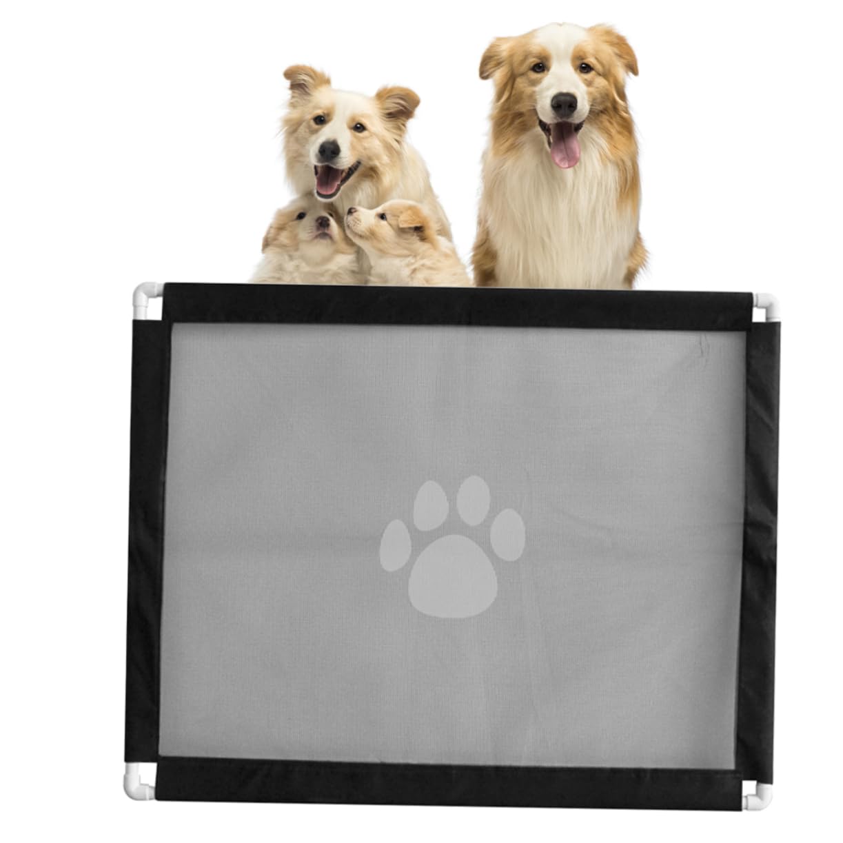 ibasenicePet Playpen Dog Gate Fence for Dog Pet Fence Pet Gate The Fence Net The Dog