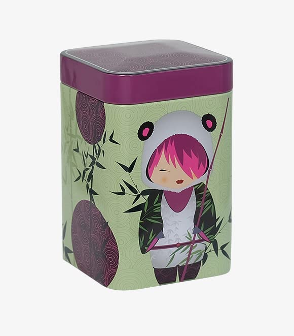 Eigenart Sweet Little Geisha Metalldose - Stylische Aufbewahrungsdose Mit Steckverschluss 100g