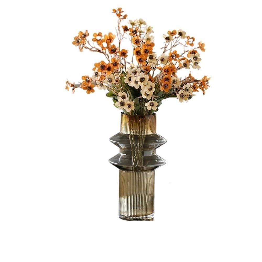 Gv8pA5fj7b Ready Arranged Flowers in Vase Small Plum Fake Flowers Simulation Flower Arrangement Living Room Table Decoration