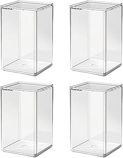 Display Case for Anime Figures - Clear Waterproof Figure Stand - Dustproof Exhibition Box for Anime Figures Toys Collectibles, Acrylic Stand Figure Model Welts