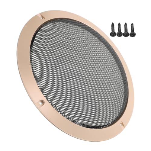 Cabilock Speaker Mesh Grill Metal Protection Cover for Car Speakers Enhance Audio Appearance