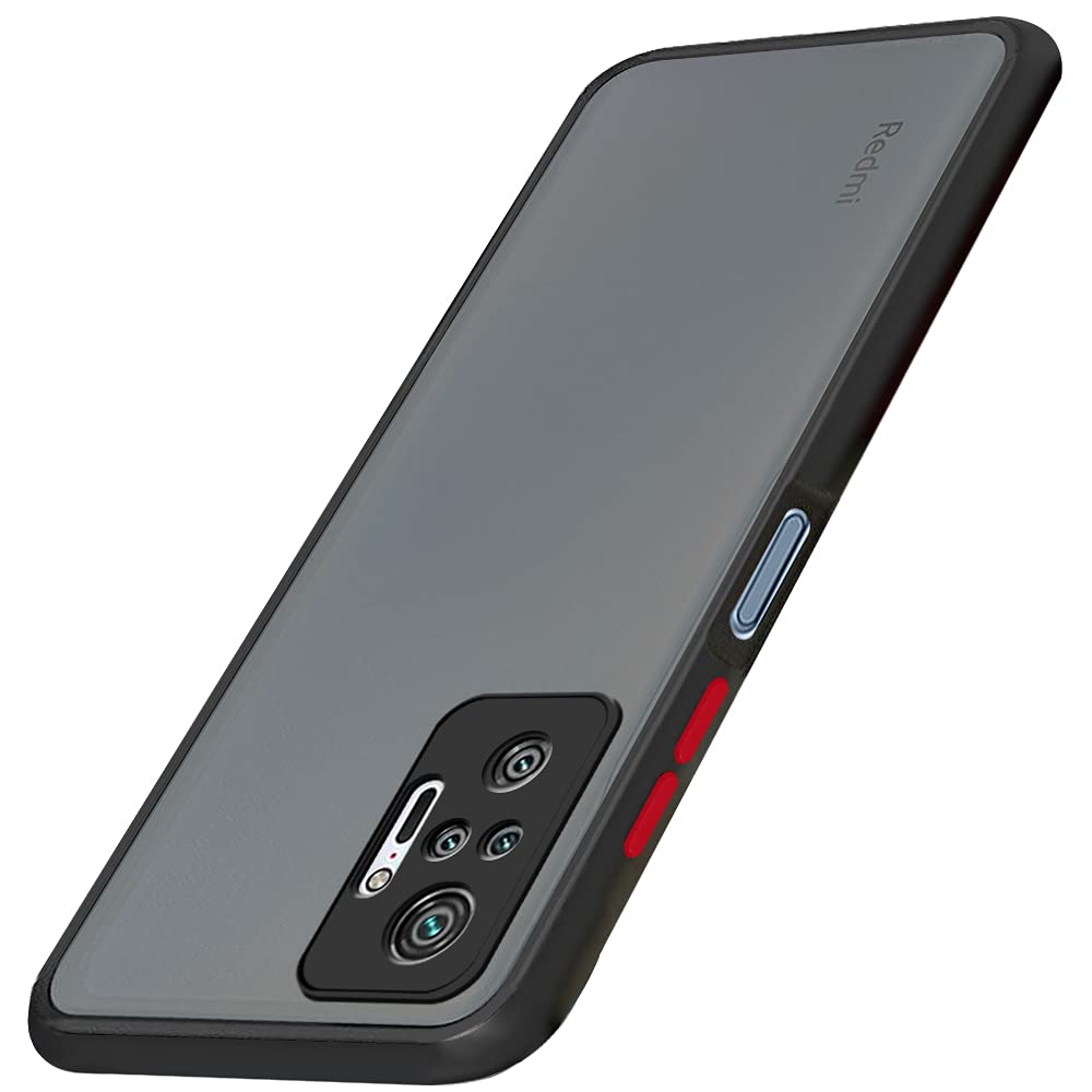 TheGiftKart Back Cover Case for Redmi Note 10 Pro/Pro Max (Hybrid TPU & PC | Smoked Back | Black Bumper) (B08YRMV5Z5) Amazon Price History, Amazon Price Tracker
