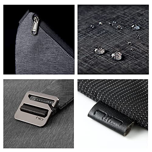 NIID FINO Men Sling Crossbody Bag Lightweight Flex Bag Water Resistant Anti-theft Chest Shoulder Backpack for Travel4