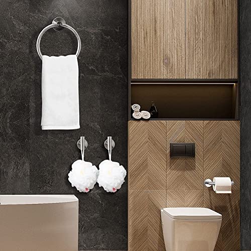 YUET Portasciugamani da Bagno 3 pezzi, Acciaio