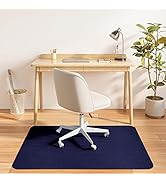 TITIROBA Chair Mat, Floor Protection Mat, 35.4 x 47.2 inches (90 x 120 cm), Thickness 0.2 inches (4 mm), Gaming Chair Mat, Soundproof Mat, Non-Slip, Scratch Resistant, Floor Sheet