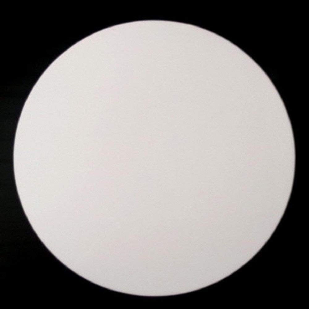 Servewell White Round Serving Mat/Table Protector - Gloss Finish - 45 Cm Diameter