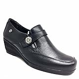 Baerchi Woman 31201 Zapato anatómico con cuña, Negro, 41