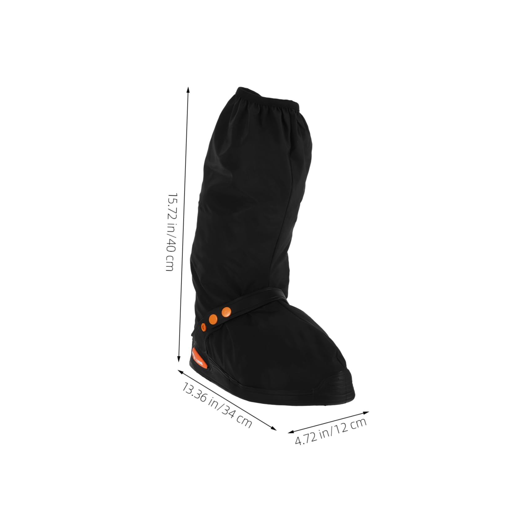 GALPADA 1 Pair Boot Covers Anti-Slip Shoe Covers High- Boot Covers Unisex Shoe Covers for Cycling and Walking in Wet Weather (Size)