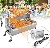 TTLIFE BBQ Grill Motor Portátil 70KG Asador de Parrilla de Barbacoa de Acero Inoxidable 220 V Motor Motor de Horno Accesorios de Barbacoa al Aire Libre Barbacoa de Pollo de Cabra Cerdo