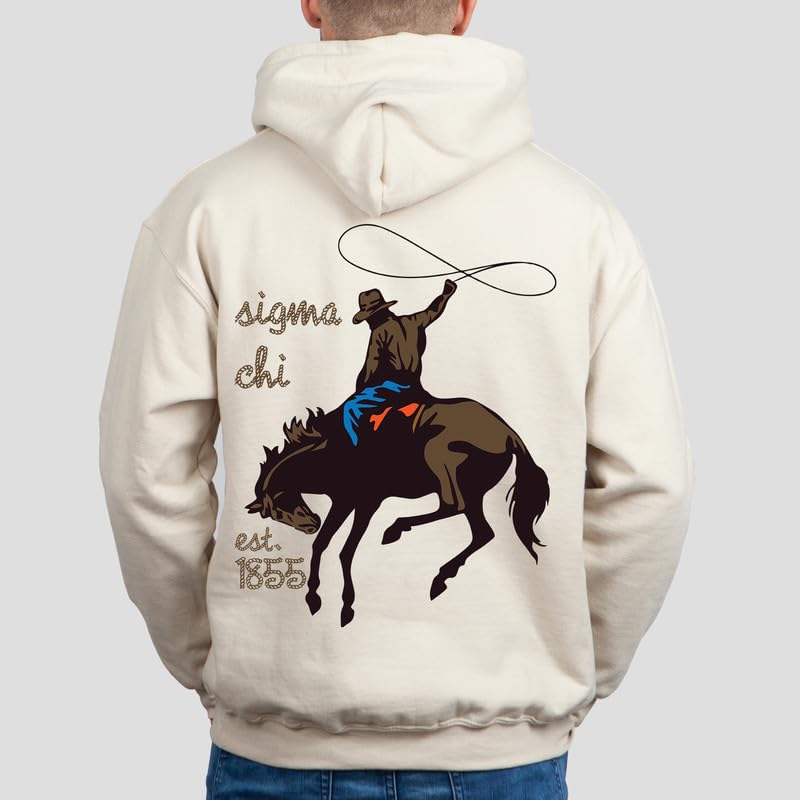 Sigma Chi Hoodie - Sigma Chi Cowboy Sweatshirt2