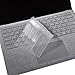XISICIAO Premium Ultra Thin Keyboard Cover for Microsoft Surface Laptop 3 (2019 Released)/ 2/1, Surface Book 3/2 (2017/2018 Released) TPU Protector, US Layout/Thin Waterproof Silicone Keyboard Skin