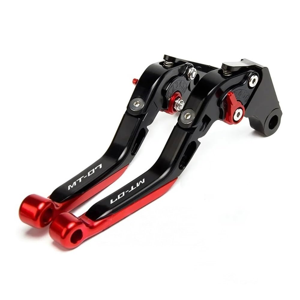 Xvasdgaer I For Ya&Maha Mt-07 Fz-07 2014-2025 Motorcycle Cnc Adjustable Folding Extendable Brake Clutch Levers Handle(I)