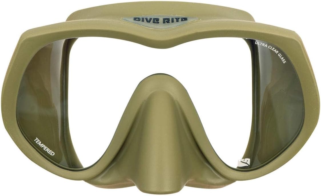 Dive Rite ES155 Frameless Mask ODG