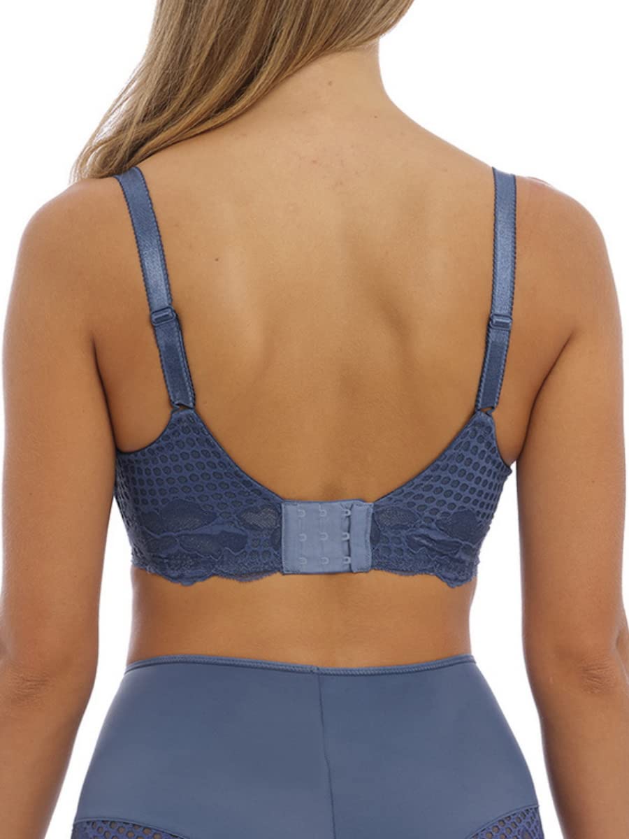 Fantasie Sujetador Reflectante con Sujeción Lateral Cobertura Completa, Traslúcido para Mujer