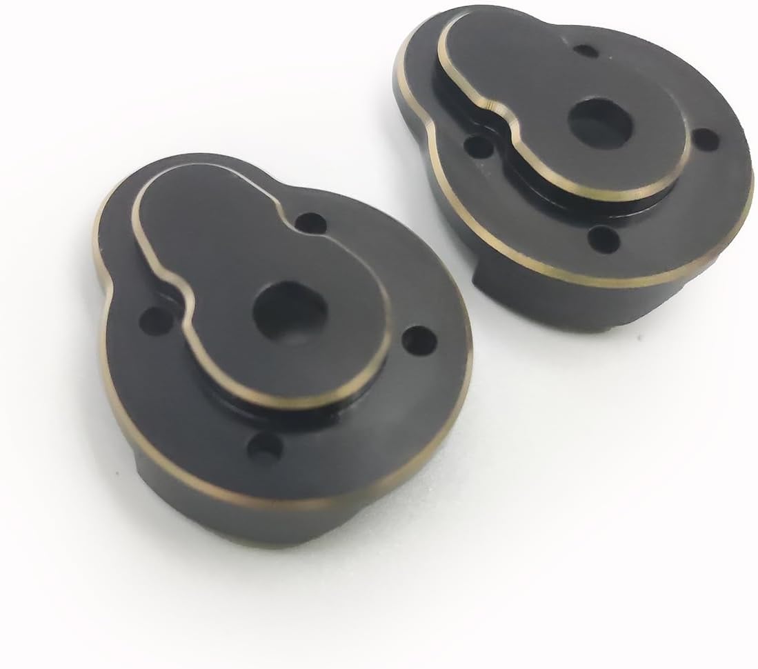 HobbyPlus CR18P EVO/EVO PRO Rear Portal Hub Brass Weight V2 - Remote Control Car, RC Car, RC Rock Crawler 1/18 Upgrade Parts (HELIDIRECT)