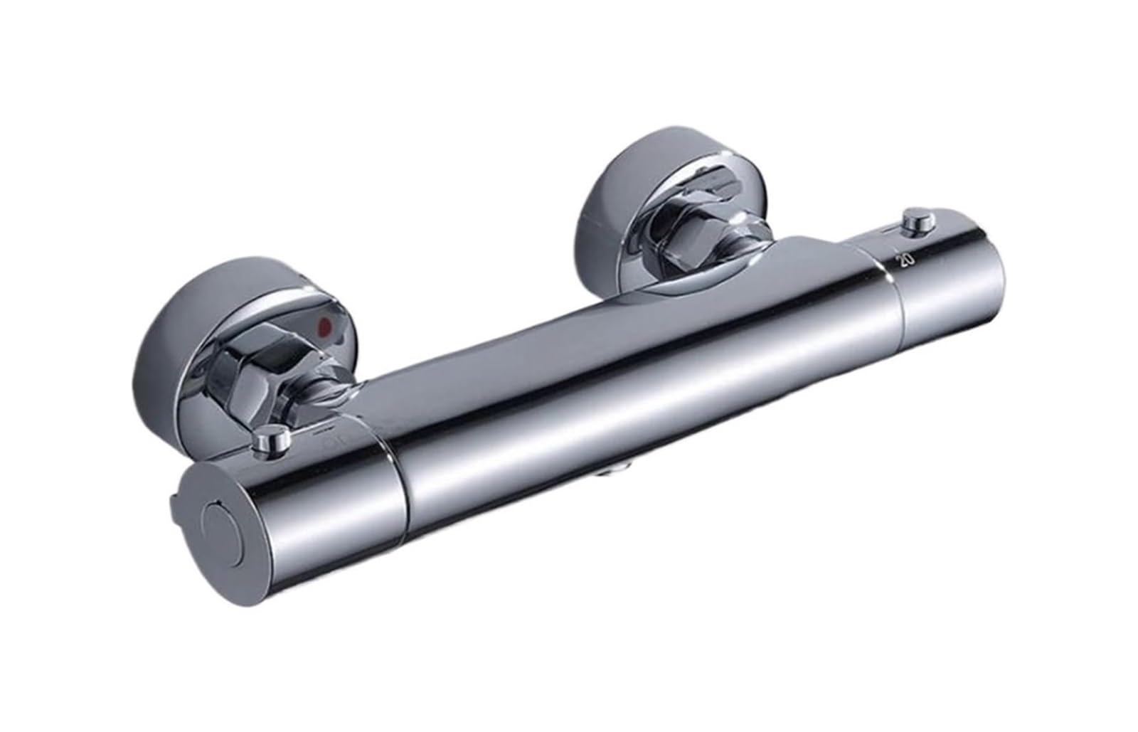 Eamrfvqt Chrome Brass Thermostatic Shower Mixer