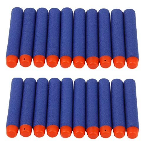 Image of JERN Toy Bullet Foam Dart Bullets for Nerf N-Strike Elite Guns (Pack of 20)
