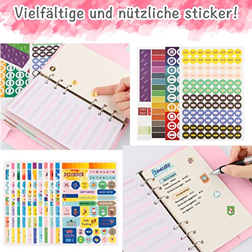 Budget Planner - Set di raccoglitori ad anelli