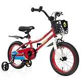 Top 10 Best Target Bicycles Reviews & Comparison | Updated 10 BABY JOY Kids Bike, 14 Inch Children Bikes for Boys Girls Age 3-5 Years w/Training Wheels, Handbrake, Coaster Brake & Removable Basket, Kids Bicycle of Multiple Colors