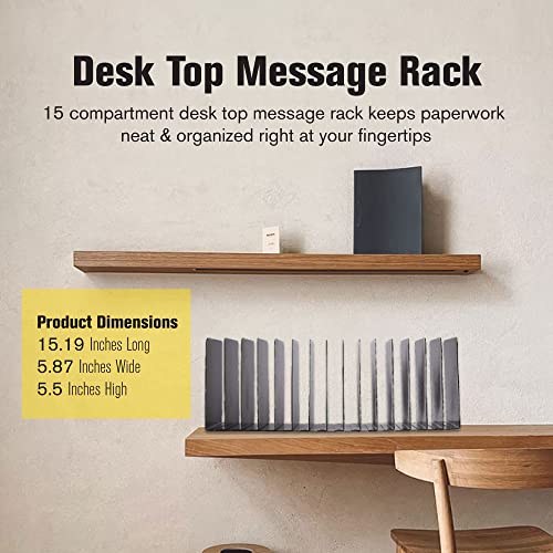 Rangement vertical pour optimiser les petits espaces de bureau - 6