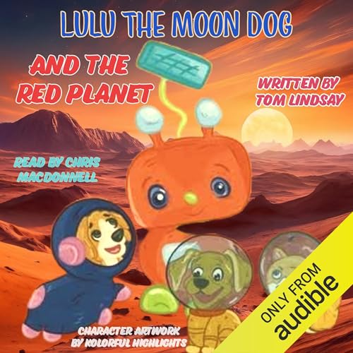 Page de couverture de Lulu the Moon Dog and the Red Planet