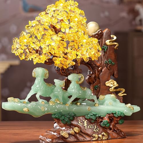 Bonsaï vie arbre de cristal pour harmonisation feng shui