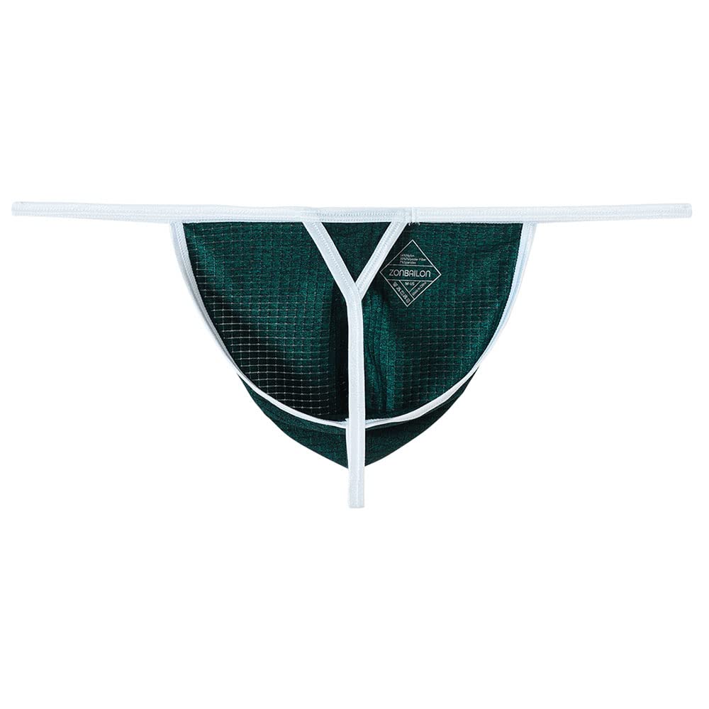 Ropa Interior de Hombre Estilo Tanga con 54% de Nylon, 39% de Fibras de poliéster y 7% de Spandex. Cómodo y Elegante en un diseño clásico.