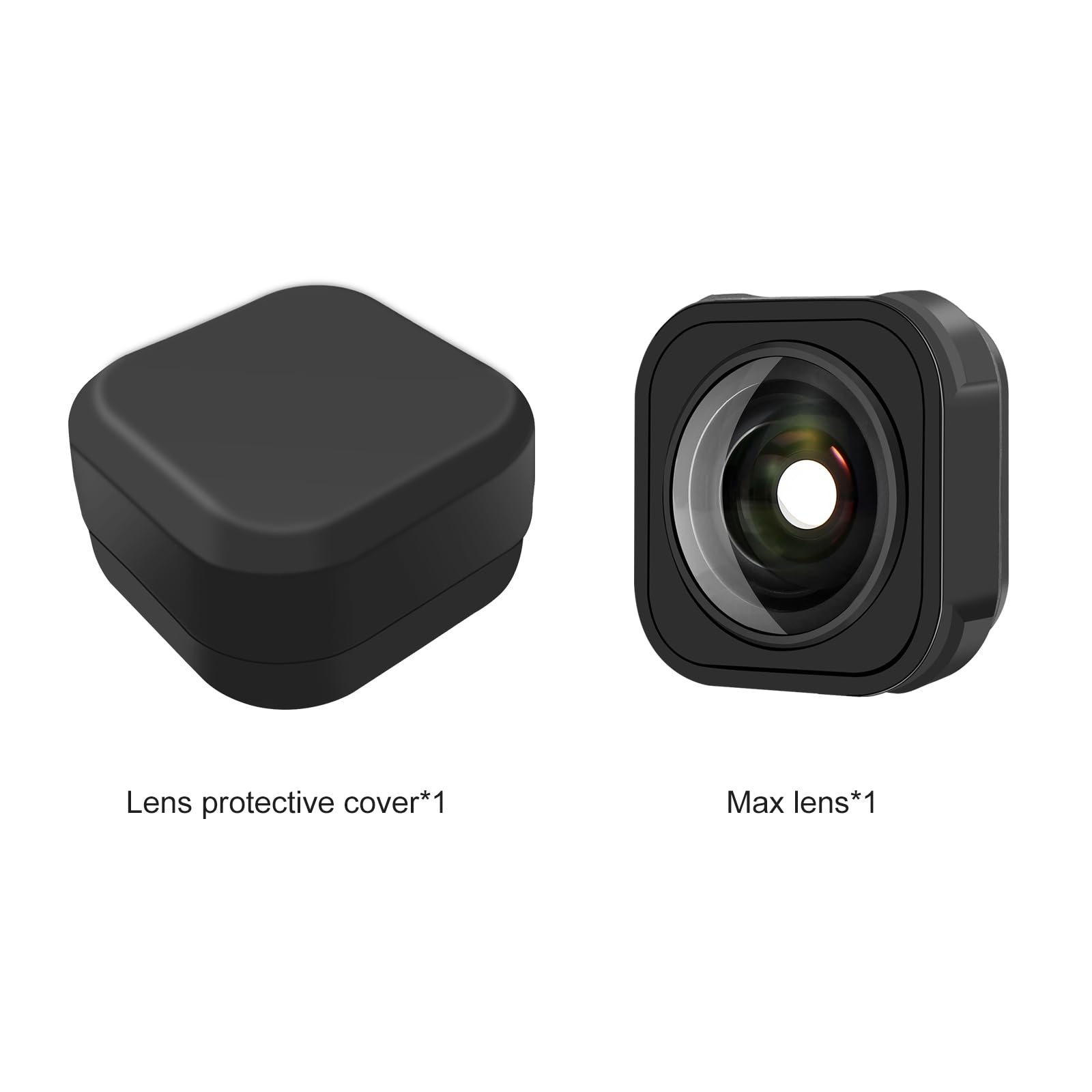 Objectif Ultra Grand Angle 155° FOV pour GoPro Hero 13 Noir 12 Mini 11 10 9 Étanche Anti-Secouement Verrouillage Horizontal HD Verre Optique