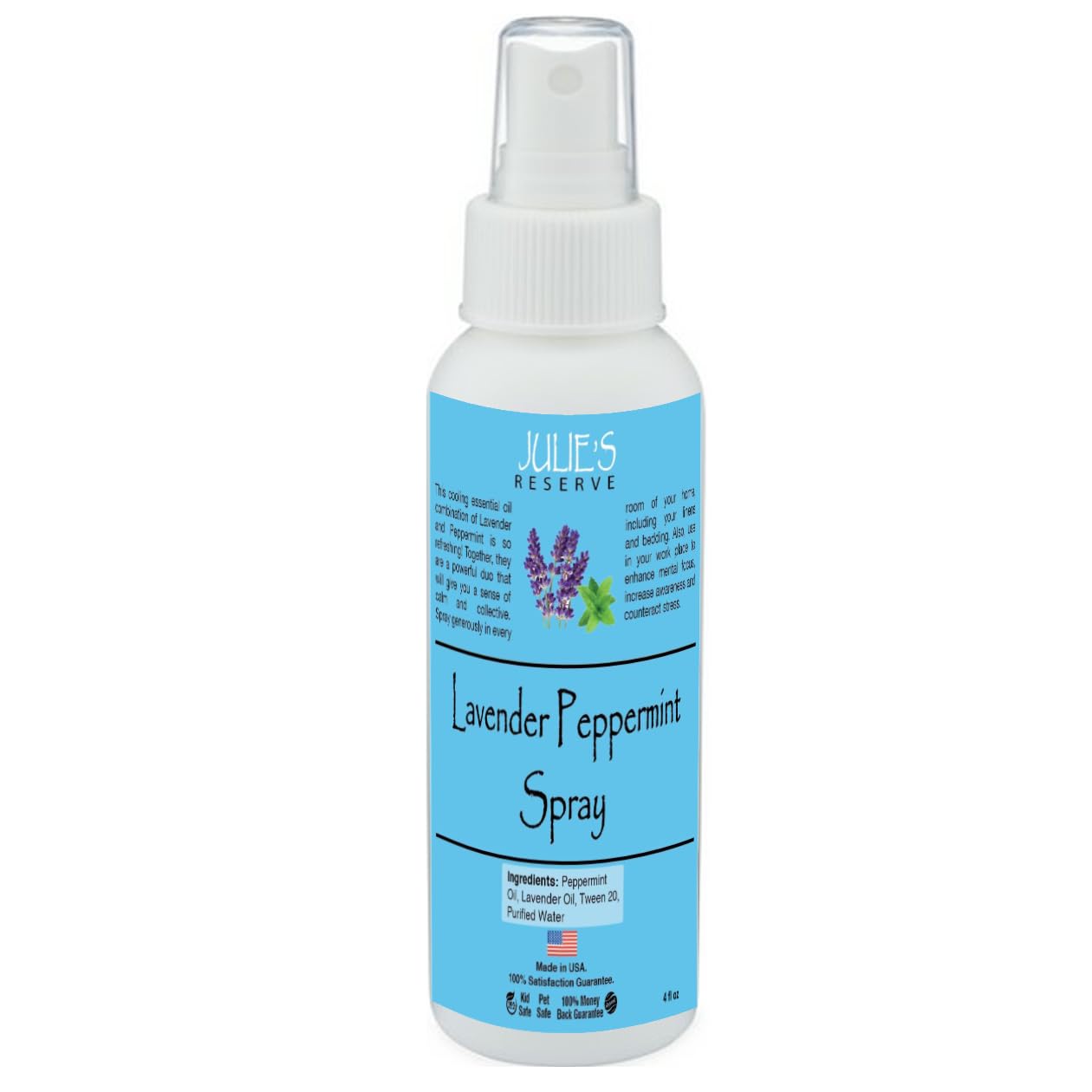 Peppermint Lavender Room Linen Spray
