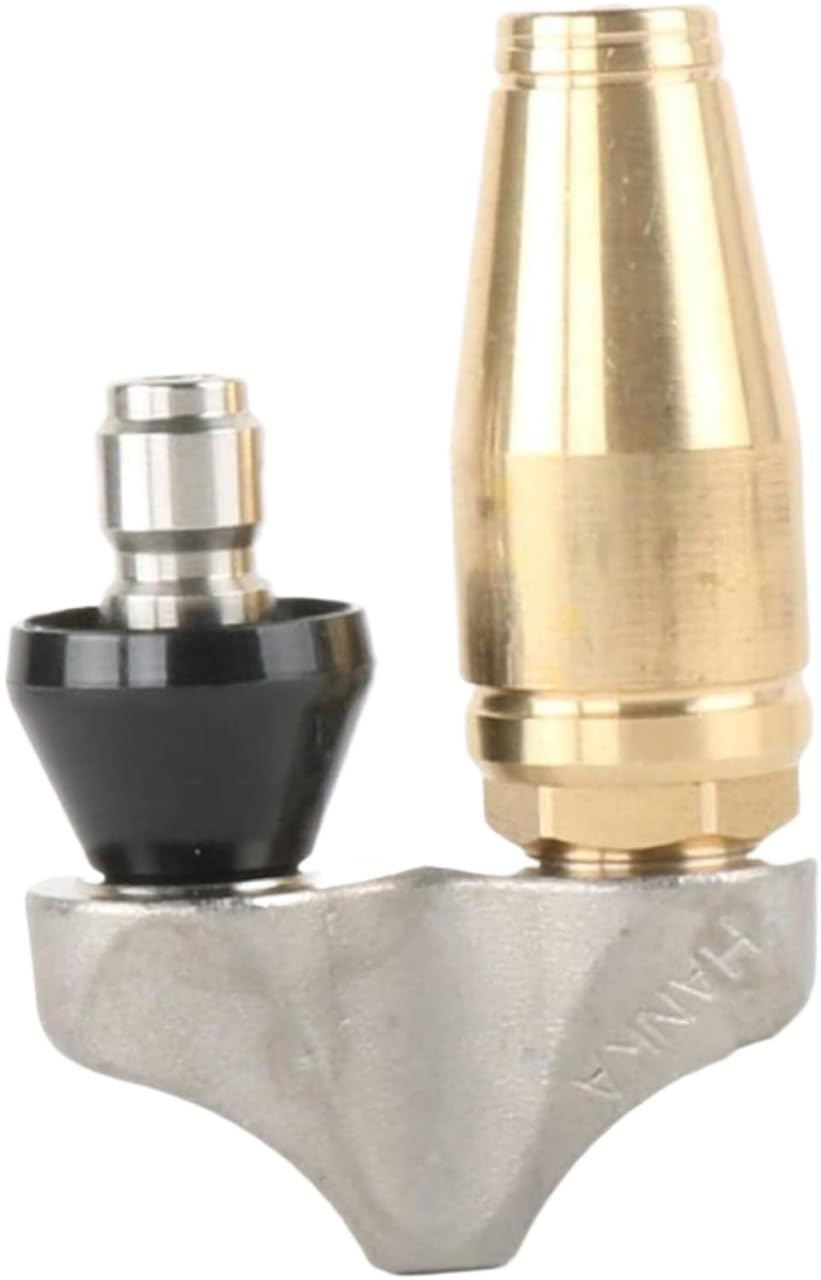 Buse de vidange turbo pour égouts avec jet haute pression inversé