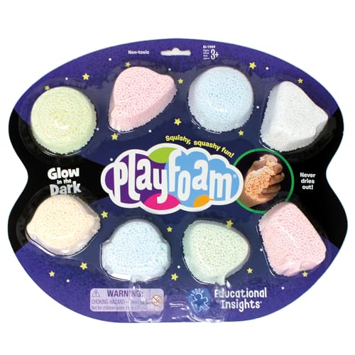 Learning Resources Mousse Playfoam luminescente (8 Paquets)